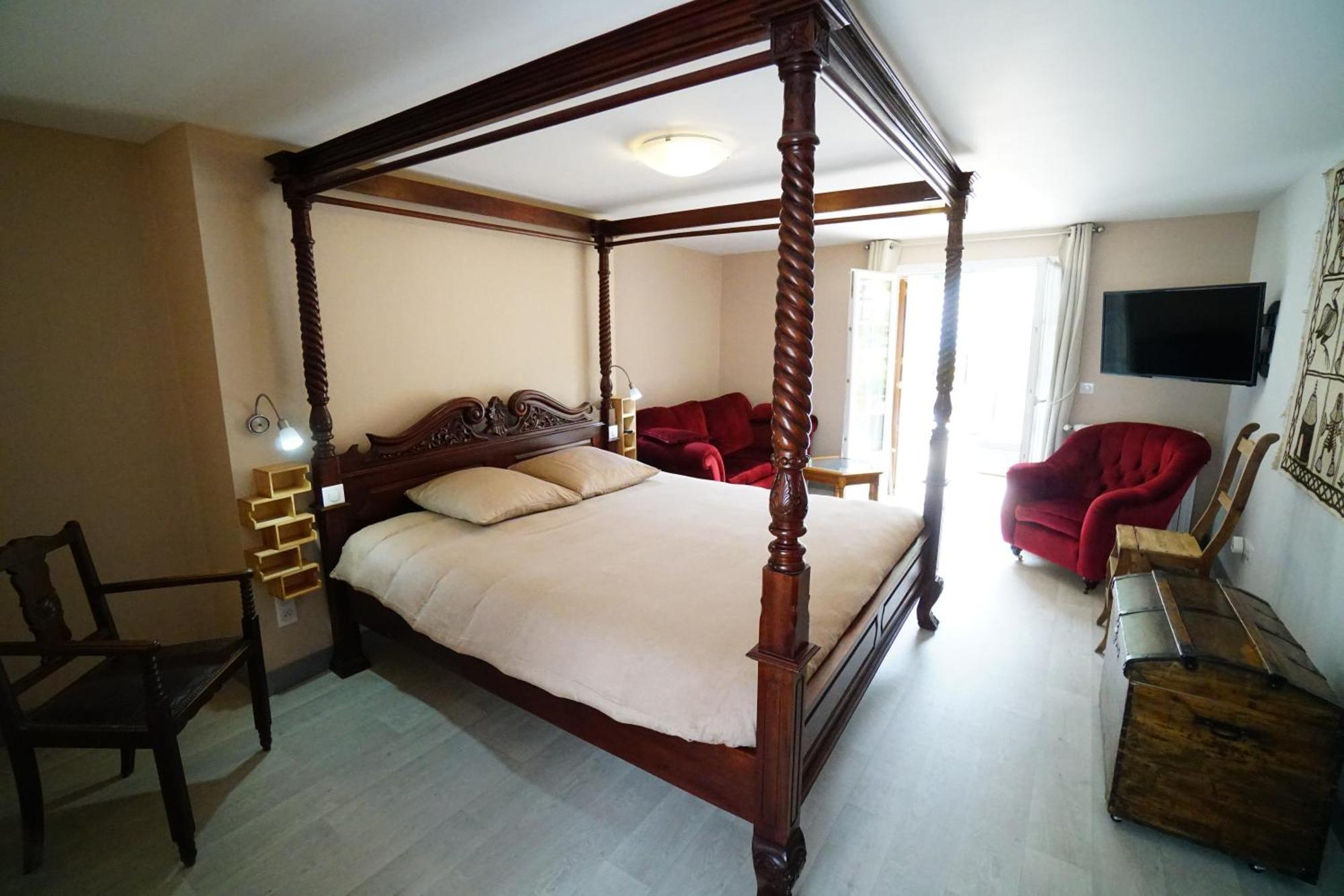 Le Potager Bed and Breakfast Saint-Georges-de-Monclard Exteriör bild